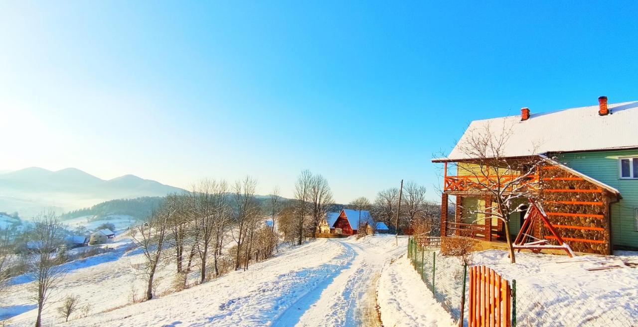 Green House Panorama Karpat Волосянка Екстер'єр фото